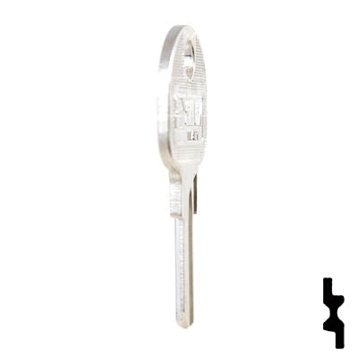 Uncut Key Blank | Hafele | HF74 Power Sport Key Ilco