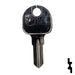 Uncut Key Blank | Hafele | HF74 Power Sport Key Ilco