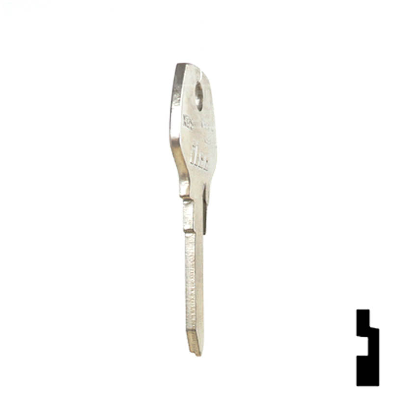 Uncut Key Blank | Harley Davidson | X125 Power Sport Key Ilco