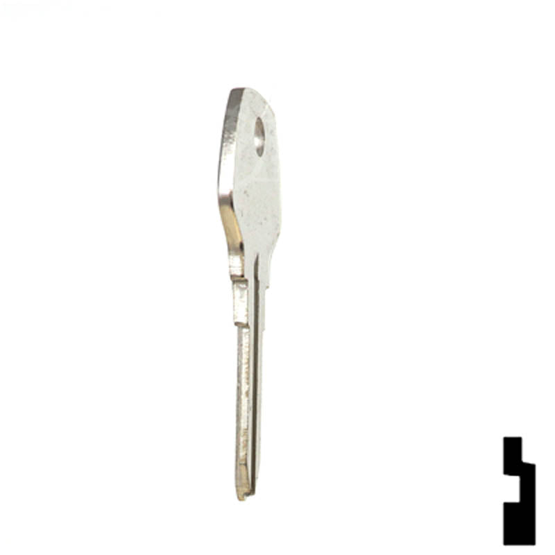 Uncut Key Blank | Harley Davidson | X125 Power Sport Key Ilco