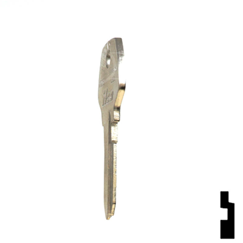 Uncut Key Blank | Harley Davidson | X125 Power Sport Key Ilco