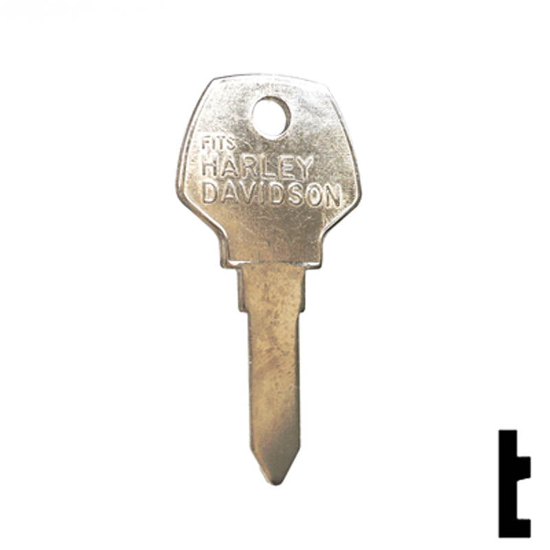 Uncut Key Blank | Harley Davidson | X126 Power Sport Key Ilco