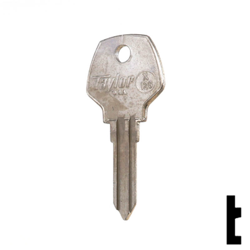 Uncut Key Blank | Harley Davidson | X126 Power Sport Key Ilco