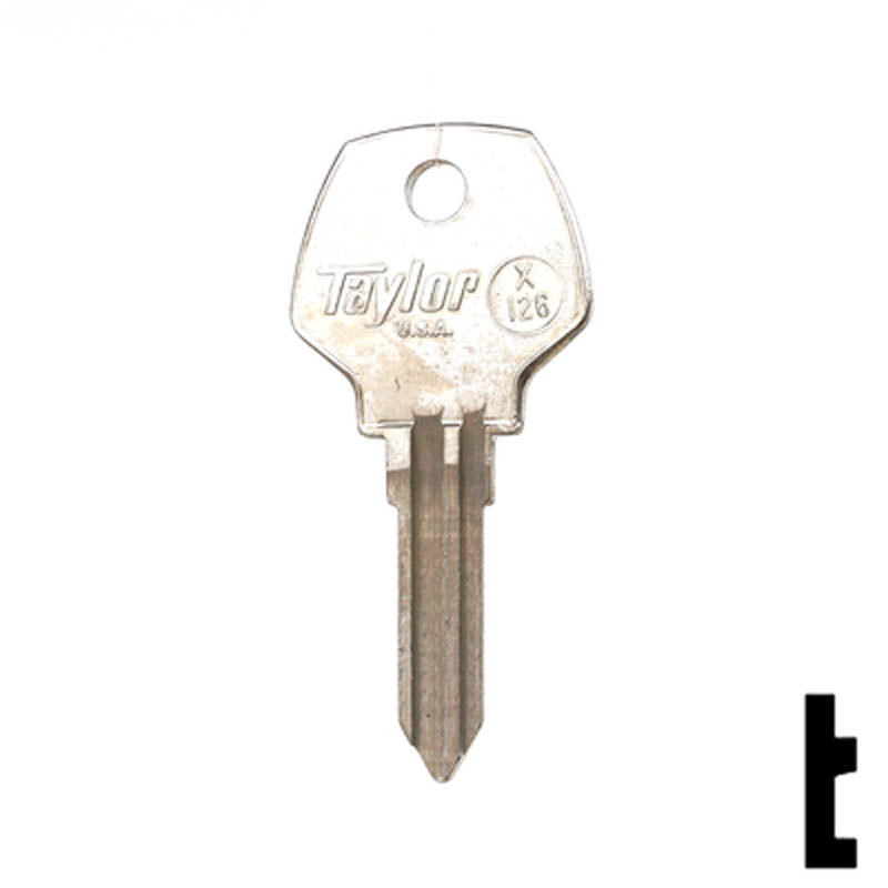 Uncut Key Blank | Harley Davidson | X126 Power Sport Key Ilco
