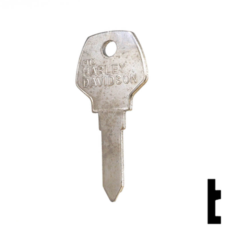 Uncut Key Blank | Harley Davidson | X126 Power Sport Key Ilco