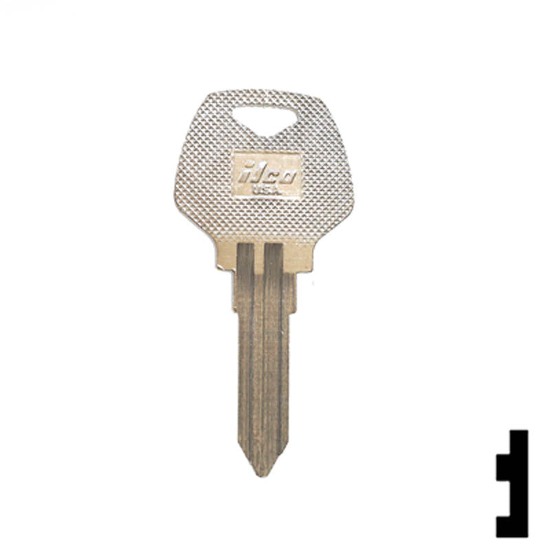 Uncut Key Blank | Harley Davidson | X127 Power Sport Key Ilco