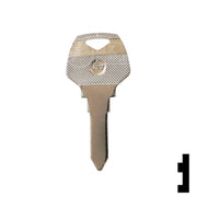 Uncut Key Blank | Harley Davidson | X127 Power Sport Key Ilco
