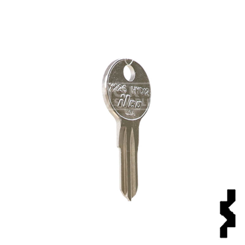 Uncut Key Blank | Harley Davidson | X226, HYD12 Power Sport Key Ilco