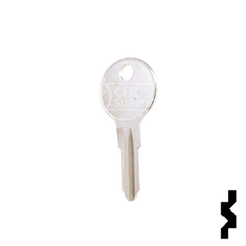 Uncut Key Blank | Harley Davidson | X226, HYD12 Power Sport Key Ilco