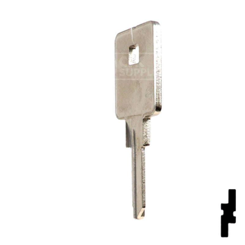 Uncut Key Blank | Harley Davidson | X234, HYD13 Power Sport Key Ilco