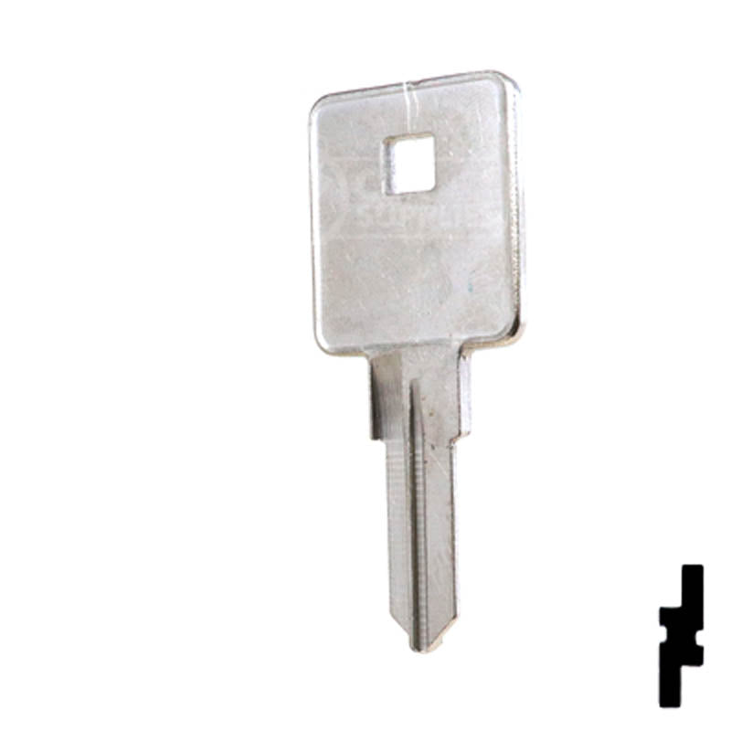 Uncut Key Blank | Harley Davidson | X234, HYD13 Power Sport Key Ilco