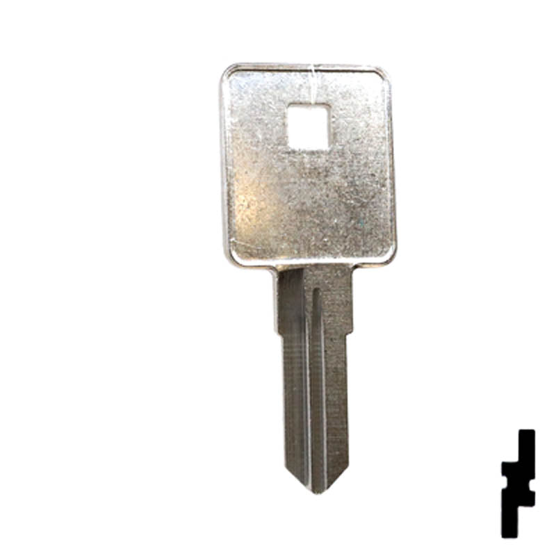 Uncut Key Blank | Harley Davidson | X234, HYD13 Power Sport Key Ilco