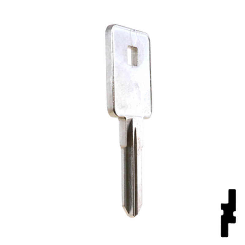 Uncut Key Blank | Harley Davidson | X234, HYD13 Power Sport Key Ilco