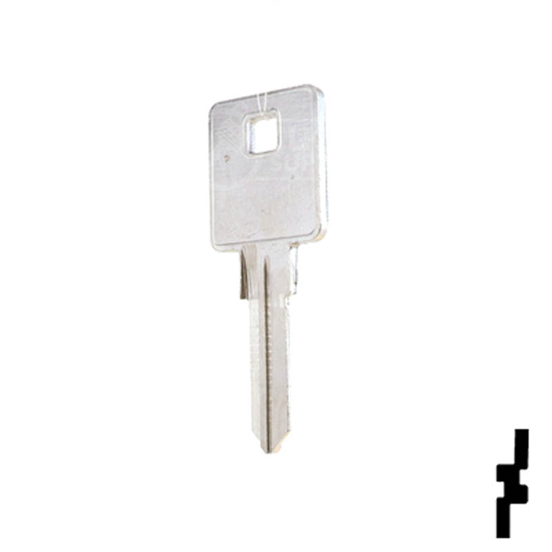 Uncut Key Blank | Harley Davidson | X283, HYD16 Power Sport Key Ilco
