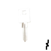Uncut Key Blank | Harley Davidson | X283, HYD16 Power Sport Key Ilco