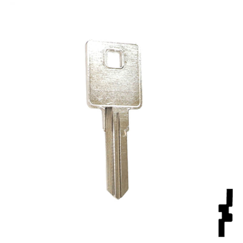 Uncut Key Blank | Harley Davidson | X283, HYD16 Power Sport Key Ilco