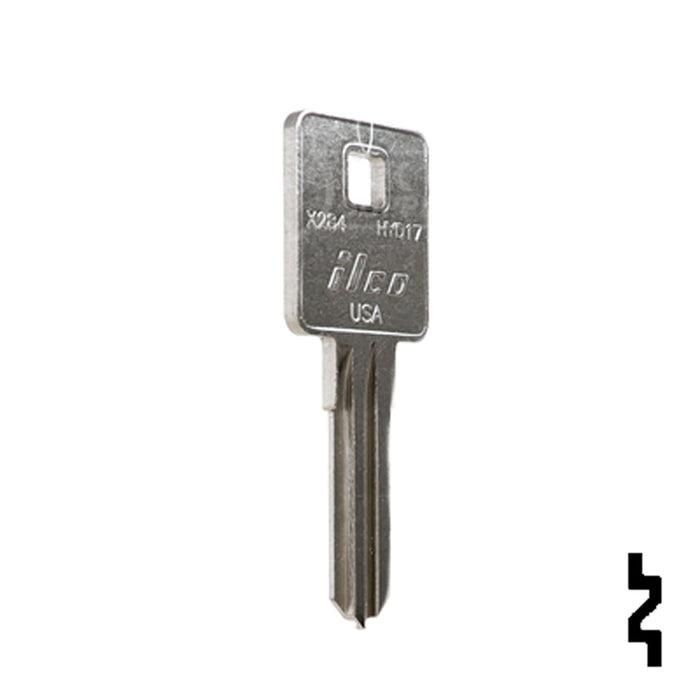 Uncut Key Blank | Harley Davidson | X284, HYD17 Power Sport Key Ilco