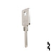 Uncut Key Blank | Harley Davidson | X284, HYD17 Power Sport Key Ilco