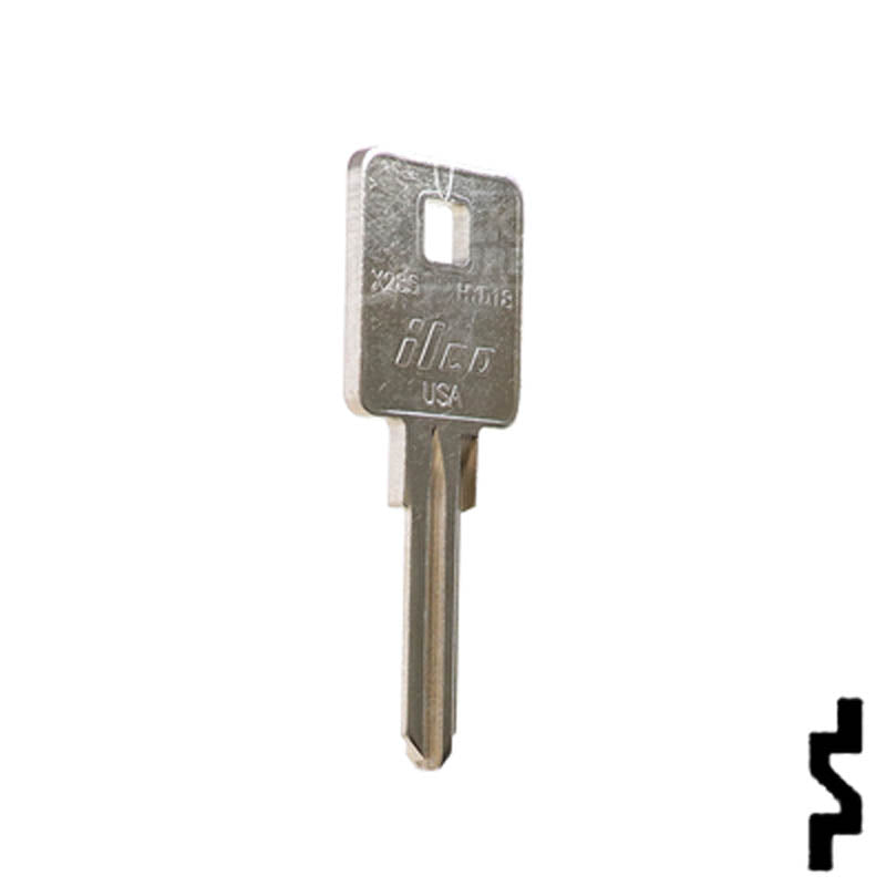 Uncut Key Blank | Harley Davidson | X285, HYD18 Power Sport Key Ilco