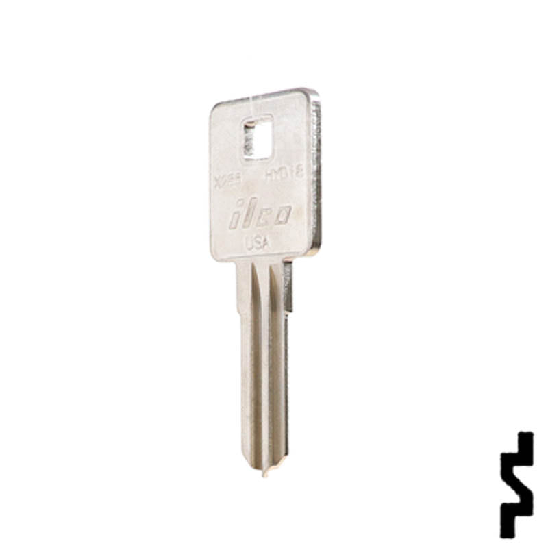 Uncut Key Blank | Harley Davidson | X285, HYD18 Power Sport Key Ilco