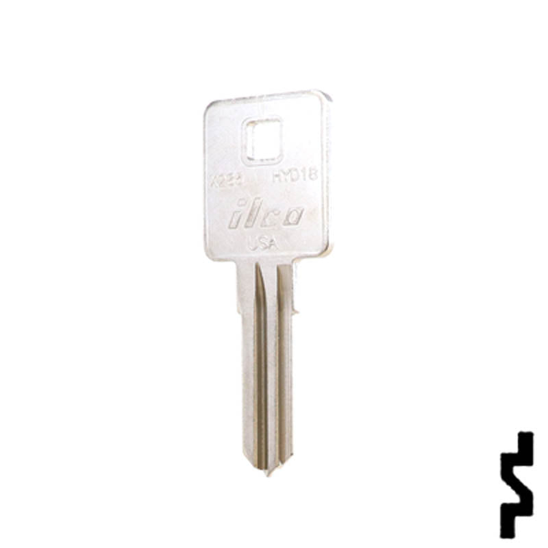Uncut Key Blank | Harley Davidson | X285, HYD18 Power Sport Key Ilco