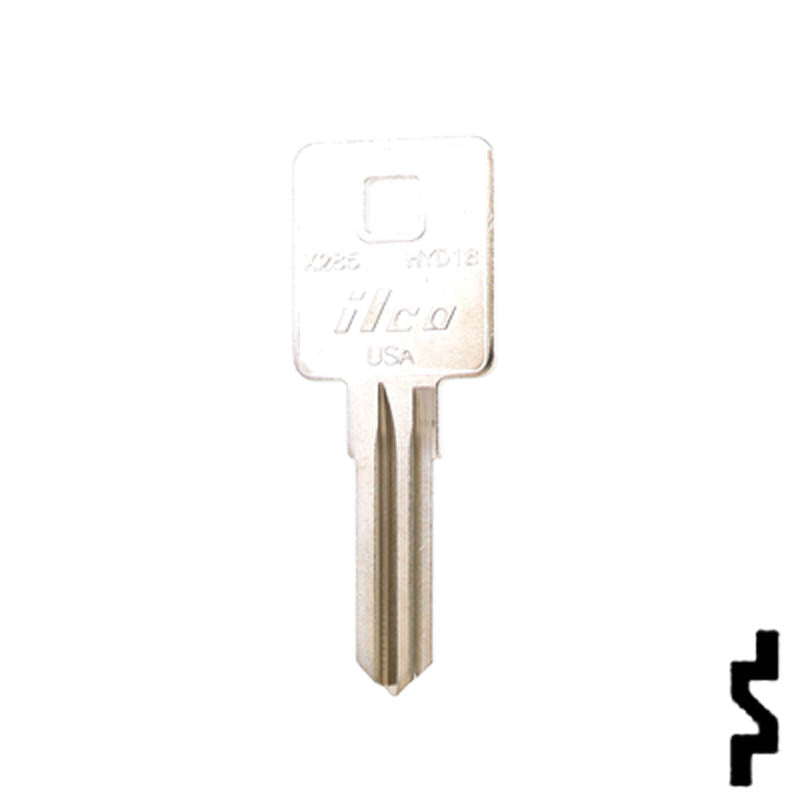 Uncut Key Blank | Harley Davidson | X285, HYD18 Power Sport Key Ilco
