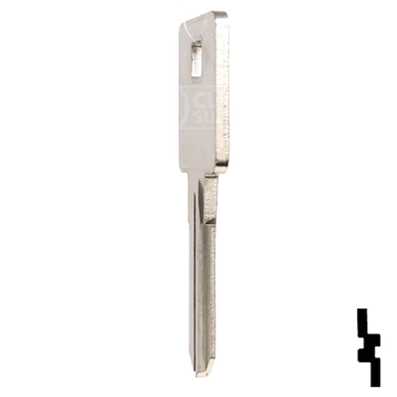 Uncut Key Blank | Harley Davidson | X287, HYD15 Power Sport Key Ilco
