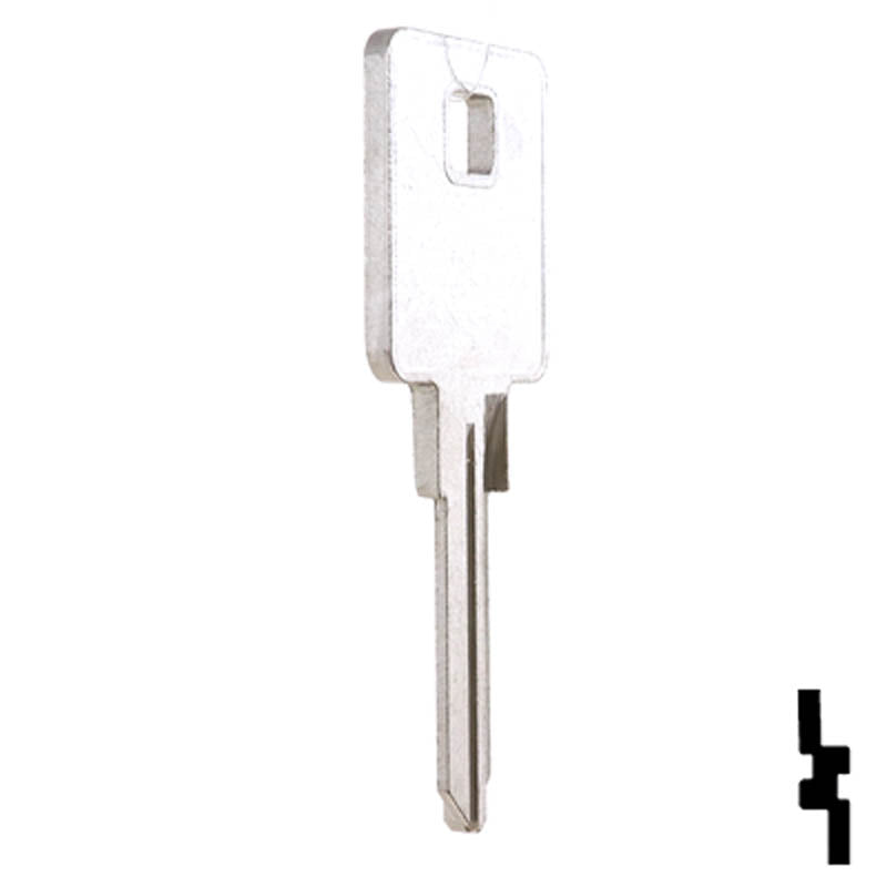 Uncut Key Blank | Harley Davidson | X287, HYD15 Power Sport Key Ilco