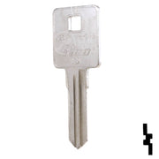 Uncut Key Blank | Harley Davidson | X287, HYD15 Power Sport Key Ilco