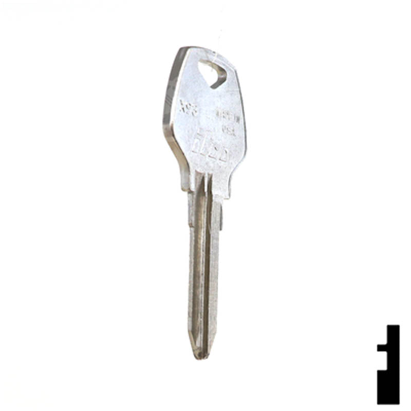 Uncut Key Blank | Harley Davidson | X93 Power Sport Key Ilco
