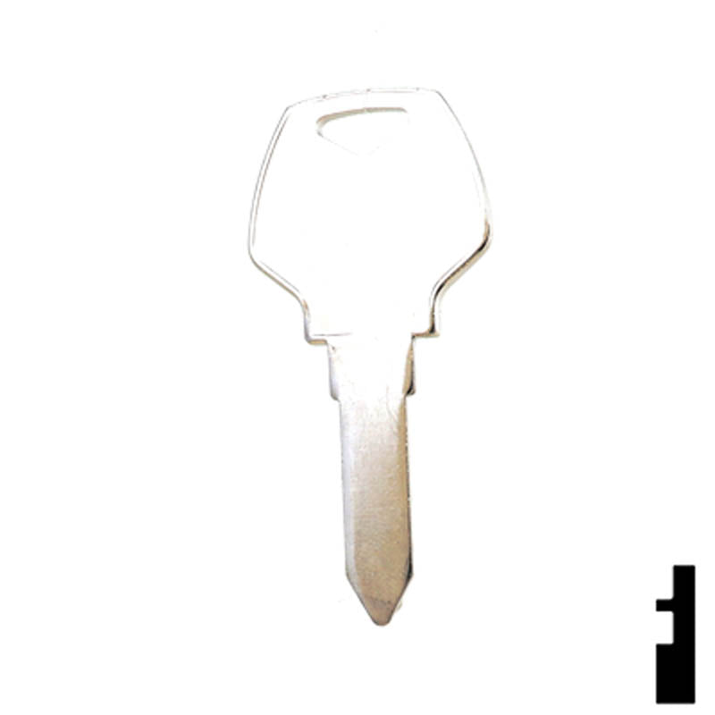 Uncut Key Blank | Harley Davidson | X93 Power Sport Key Ilco