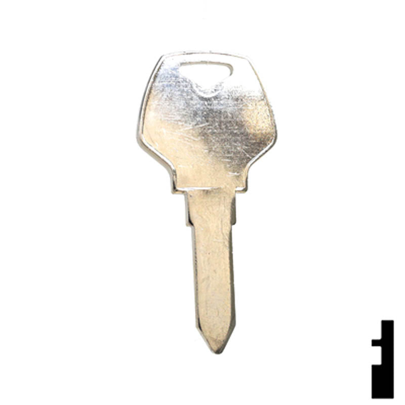 Uncut Key Blank | Harley Davidson | X93 Power Sport Key Ilco