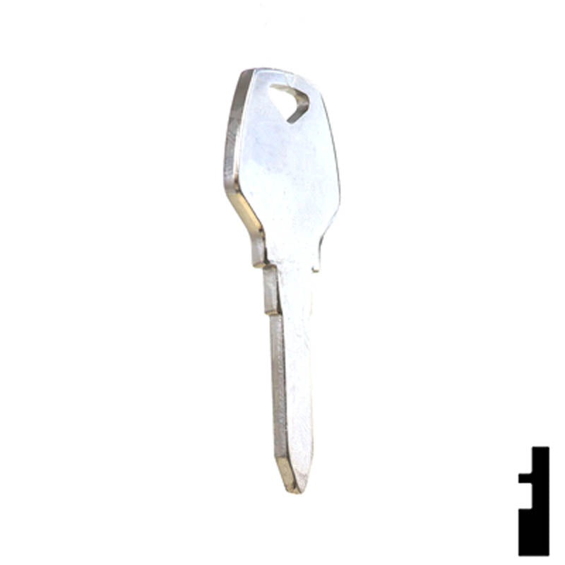 Uncut Key Blank | Harley Davidson | X93 Power Sport Key Ilco