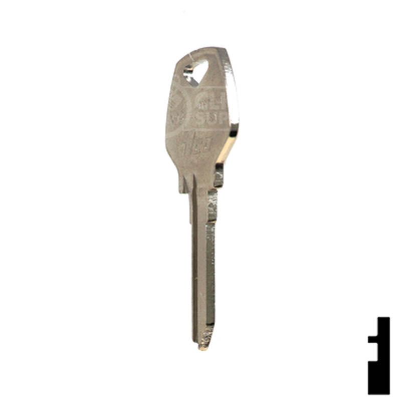 Uncut Key Blank | Harley Davidson | X93 Power Sport Key Ilco
