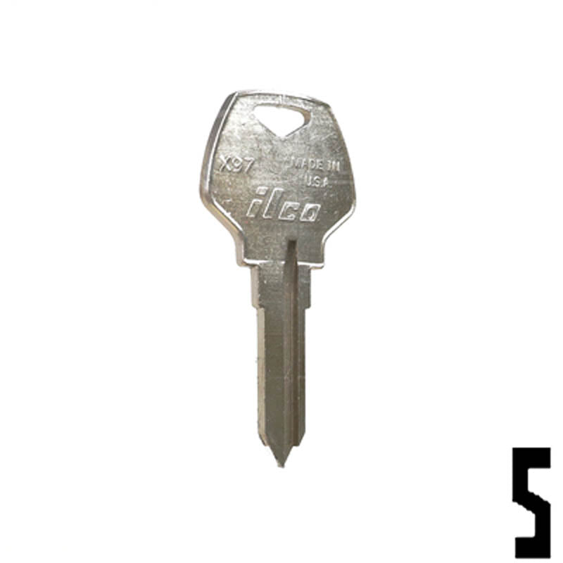 Uncut Key Blank | Harley Davidson | X97 Power Sport Key Ilco