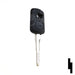 Uncut Key Blank | Honda | HON31RP Power Sport Key Ilco