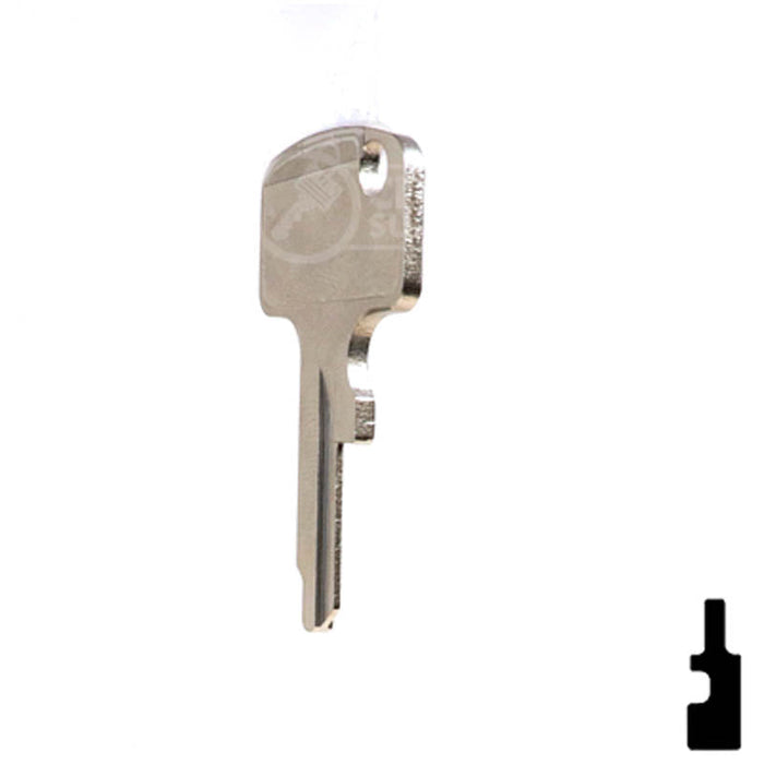 Uncut Key Blank | Honda Motorcycle | HD11 Power Sport Key Ilco