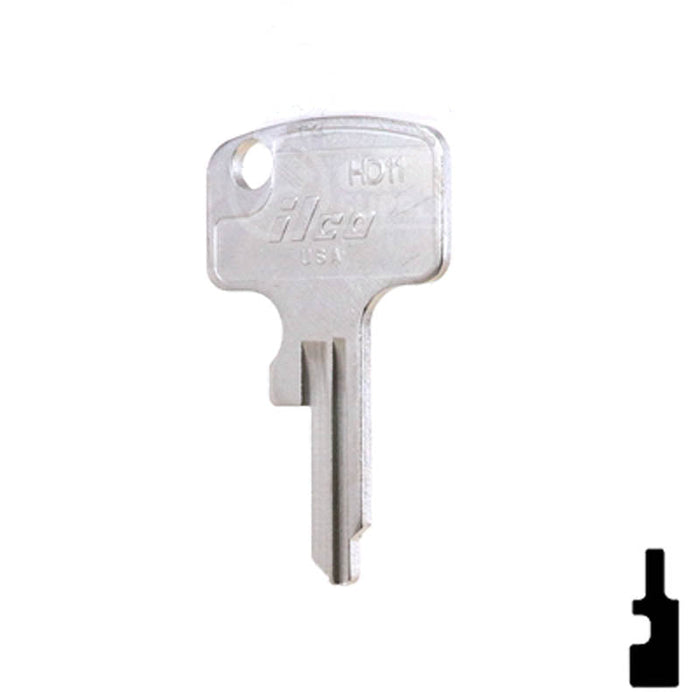 Uncut Key Blank | Honda Motorcycle | HD11 Power Sport Key Ilco