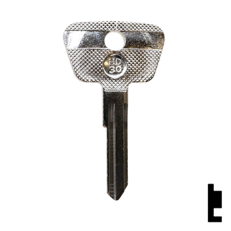 Uncut Key Blank | Honda Motorcycle | HD30 Power Sport Key Ilco