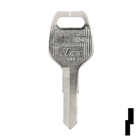 Uncut Key Blank | Honda Motorcycle | HD45