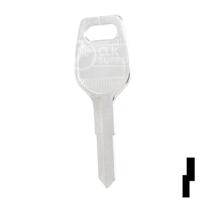 Uncut Key Blank | Honda Motorcycle | HD45 Power Sport Key Ilco