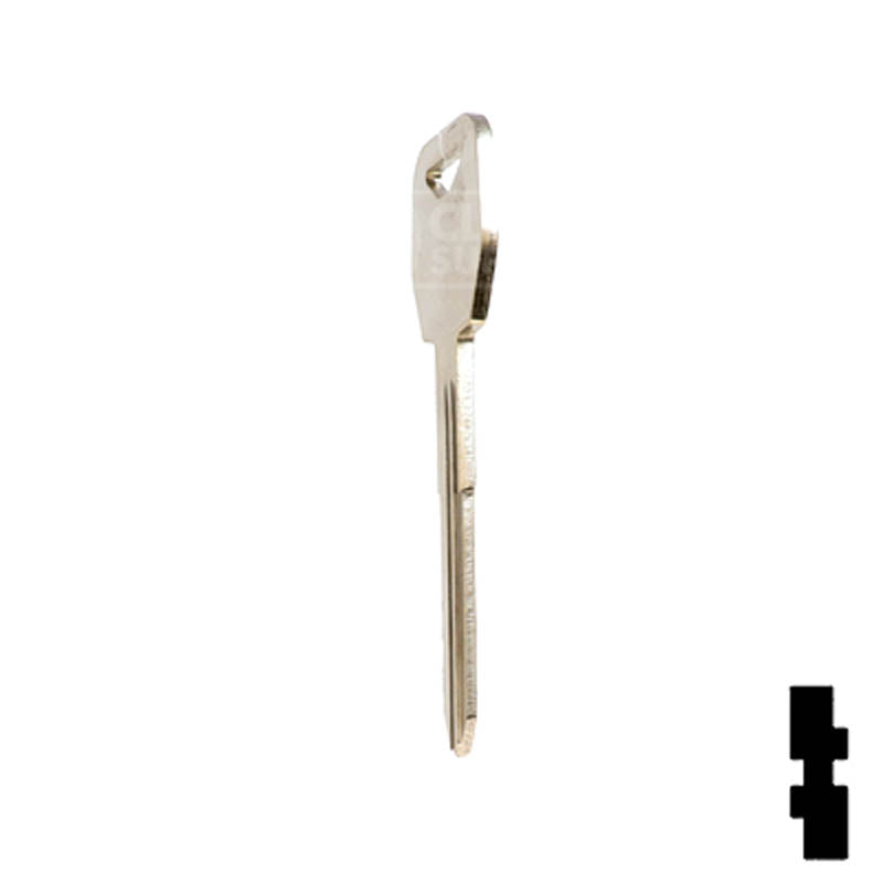 Uncut Key Blank | Honda Motorcycle | X291, HD114 Power Sport Key Ilco