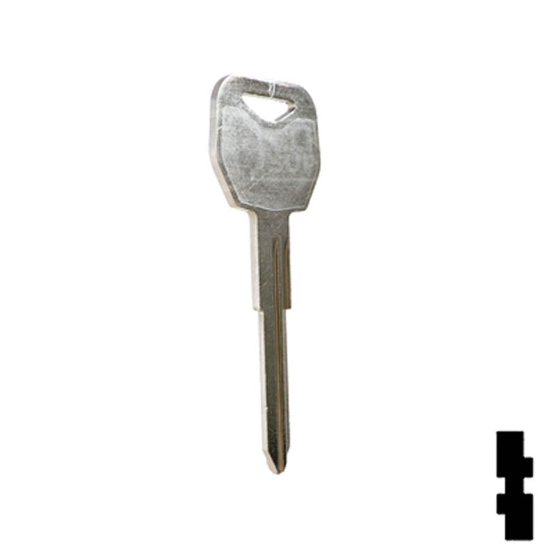 Uncut Key Blank | Honda Motorcycle | X291, HD114 Power Sport Key Ilco