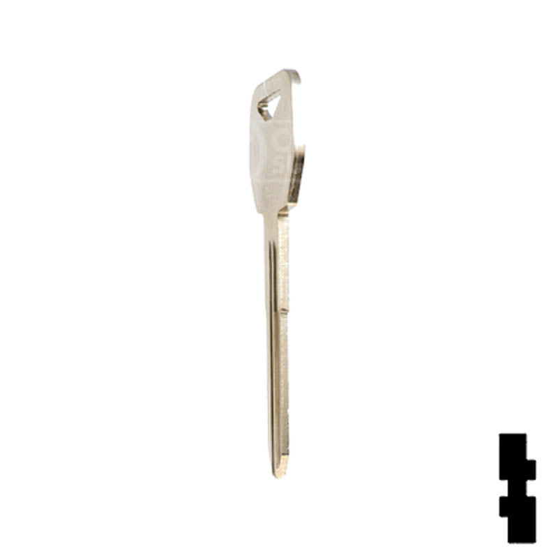 Uncut Key Blank | Honda Motorcycle | X291, HD114 Power Sport Key Ilco