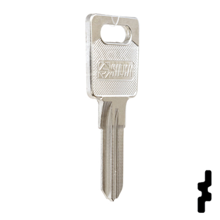 Uncut Key Blank | Huwil | HW4R Power Sport Key Ilco