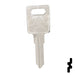 Uncut Key Blank | Huwil | HW4R Power Sport Key Ilco