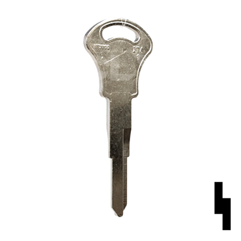 Uncut Key Blank | Italica | ITA-1 Power Sport Key JMA USA