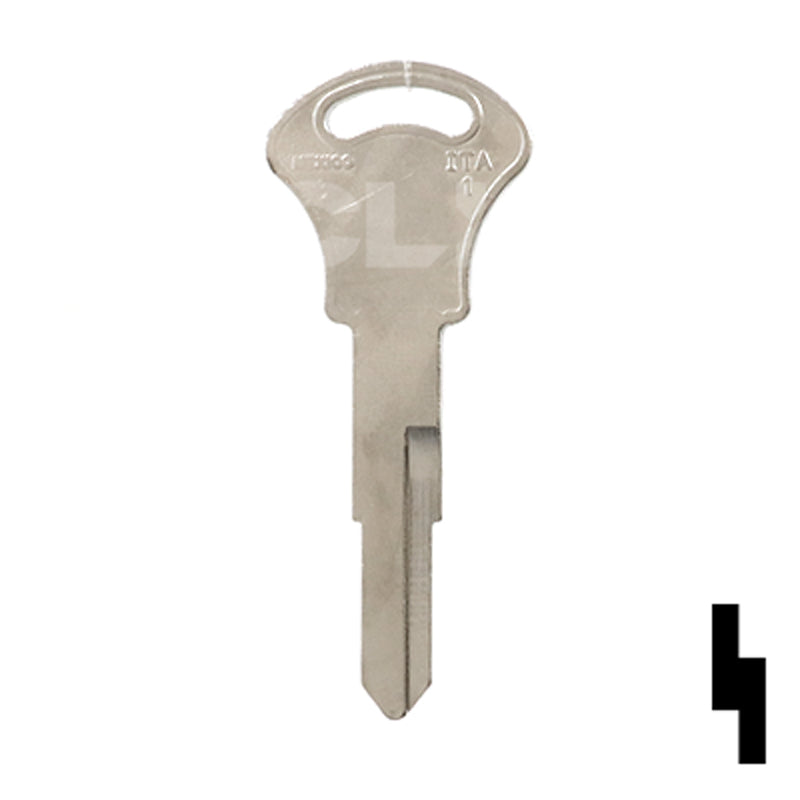 Uncut Key Blank | Italica | ITA-1 Power Sport Key JMA USA