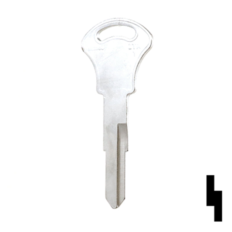 Uncut Key Blank | Italica | ITA-1 Power Sport Key JMA USA