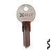 Uncut Key Blank | Jungheinrich | JR1R SI Power Sport Key Ilco